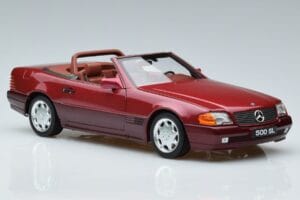 Mercedes 500 SL R129 Omejena Izdaja Norev 1:18 183716 Kovina – slika 5 od 7