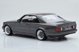 Mercedes 560 SEC C126 AMG Wide Body Siv Otto 1:18 OT823 Smola – slika 5 od 6
