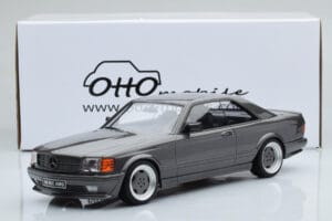 Mercedes 560 SEC C126 AMG Wide Body Siv Otto 1:18 OT823 Smola – slika 6 od 6