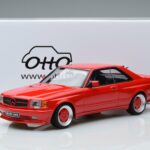 Mercedes 560 SEC W126 Widebody Rdeč Otto 1:18 OT995 Smola - image 6 of 6