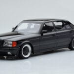 Mercedes 560 SEL AMG W126 Obsidian Črn Otto 1:18