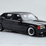 Mercedes 560 SEL AMG W126 Obsidian Črn Otto 1:18 - image 4 of 6