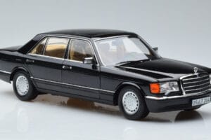 Mercedes 560 SEL W126 Črn Norev 1:18 183793 Kovina – slika 5 od 7