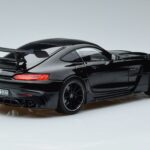 Mercedes AMG GT C190 Black Series Črn Norev 1:18 183900 Kovina - image 3 of 7