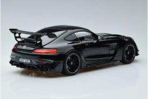 Mercedes AMG GT C190 Black Series Črn Norev 1:18 183900 Kovina – slika 3 od 7