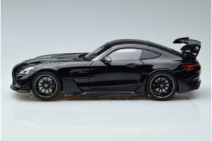 Mercedes AMG GT C190 Black Series Črn Norev 1:18 183900 Kovina – slika 4 od 7