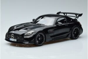 Mercedes AMG GT C190 Black Series Črn Norev 1:18 183900 Kovina