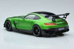 Mercedes AMG GT C190 Black Series Zelen Hell Magno Omejena Izdaja Norev 1:18 183903 Kovina – slika 6 od 7
