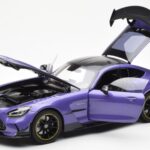 Mercedes AMG GT Black Series Vijolična Asia Exclusive Norev 1:18 - image 2 of 8