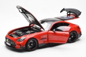Mercedes AMG GT Black Series Rdeč Asia Exclusive Norev 1:18 183906 Kovina – slika 2 od 8