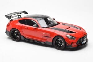 Mercedes AMG GT Black Series Rdeč Asia Exclusive Norev 1:18 183906 Kovina – slika 6 od 8