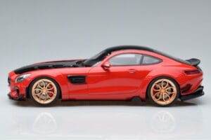 Mercedes AMG GT Prior Design C190 Rdeč GT Spirit 1:18 ZM104 Smola – slika 3 od 6