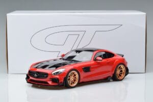 Mercedes AMG GT Prior Design C190 Rdeč GT Spirit 1:18 ZM104 Smola – slika 6 od 6