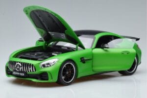Mercedes AMG GT-R C190 Green Hell Magno Norev 1:18 B66960416 Kovina – slika 2 od 7