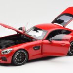 Mercedes AMG GT C190 Rdeč Norev 1:18 - image 2 of 8