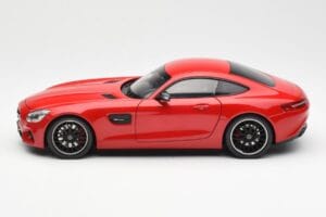 Mercedes AMG GT C190 Rdeč Norev 1:18 183496 Kovina – slika 4 od 8
