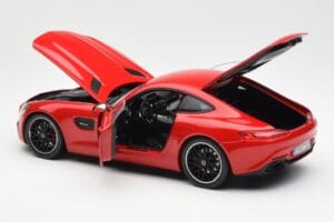Mercedes AMG GT C190 Rdeč Norev 1:18 183496 Kovina – slika 5 od 8