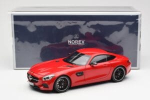 Mercedes AMG GT C190 Rdeč Norev 1:18 183496 Kovina – slika 8 od 8