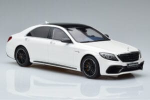 Mercedes AMG S63 W222 Diamond Bel GT Spirit 1:18 B66965714 Smola – slika 4 od 6
