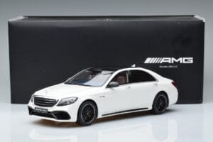 Mercedes AMG S63 W222 Diamond Bel GT Spirit 1:18 B66965714 Smola – slika 6 od 6
