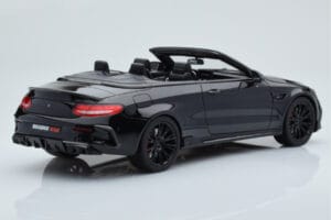 Mercedes Brabus 650 Kabriolet Črn GT Spirit 1:18 GT206 Smola – slika 2 od 6