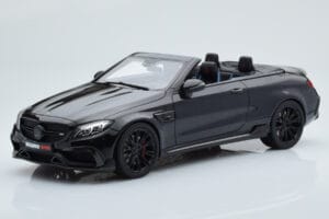 Mercedes Brabus 650 Kabriolet Črn GT Spirit 1:18