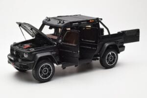Mercedes Brabus G800 W463 Adventure XLP Night Črn Magno Almost Real 1:18 860525 Kovina – slika 2 od 8