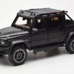 Mercedes Brabus G800 W463 Adventure XLP Night Črn Magno Almost Real 1:18