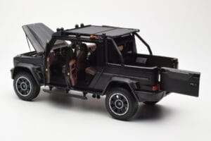 Mercedes Brabus G800 W463 Adventure XLP Night Črn Magno Almost Real 1:18 860525 Kovina – slika 5 od 8