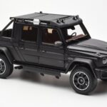 Mercedes Brabus G800 W463 Adventure XLP Night Črn Magno Almost Real 1:18 - image 6 of 8