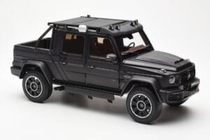Mercedes Brabus G800 W463 Adventure XLP Night Črn Magno Almost Real 1:18 860525 Kovina – slika 6 od 8