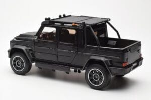 Mercedes Brabus G800 W463 Adventure XLP Night Črn Magno Almost Real 1:18 860525 Kovina – slika 7 od 8
