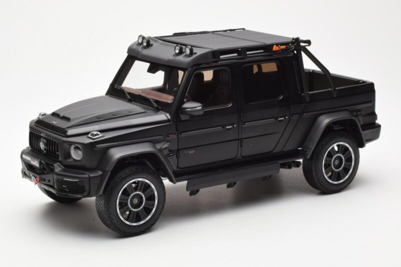 Mercedes Brabus G800 W463 Adventure XLP Night Črn Magno Almost Real 1:18