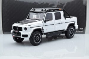 Mercedes Brabus G800 W464 Adventure XLP Polar Bel Almost Real 1:18 860524 Kovina – slika 8 od 8