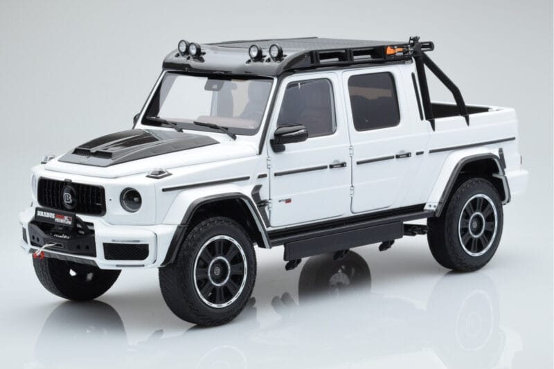 Mercedes Brabus G800 W464 Adventure XLP Polar Bel Almost Real 1:18 860524