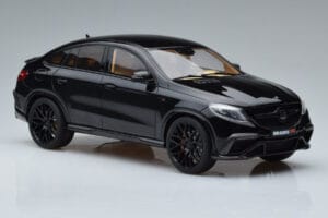 Mercedes Brabus GLE 850 W166 Obsidian Črn GT Spirit 1:18 GT193 Smola – slika 4 od 6