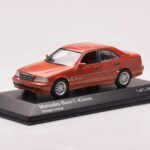 Mercedes C-Class W202 C240 Oranžna Metalik Minichamps 1:43 - image 2 of 4