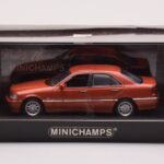 Mercedes C-Class W202 C240 Oranžna Metalik Minichamps 1:43 - image 4 of 4