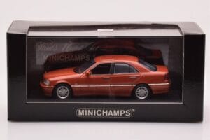 Mercedes C-Class W202 C240 Oranžna Metalik Minichamps 1:43 430037000 Kovina – slika 4 od 4