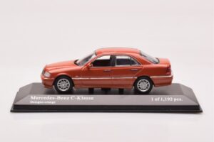 Mercedes C-Class W202 C240 Oranžna Metalik Minichamps 1:43
