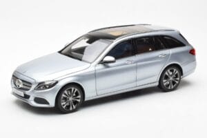 Mercedes C-Class W205 T-Model Srebrna Asia Exclusive Norev 1:18