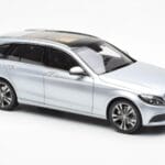 Mercedes C-Class W205 T-Model Srebrna Asia Exclusive Norev 1:18 - image 6 of 8