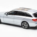 Mercedes C-Class W205 T-Model Srebrna Asia Exclusive Norev 1:18 - image 7 of 8