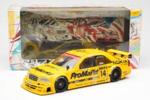 Mercedes C-Class W202 #14 K. Thiim DTM 1994 UT Models 1:18 180943314 Kovina – slika 6 od 6