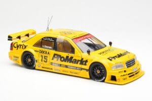 Mercedes C-Class W202 #15 Ommen DTM 1994 UT Models 1:18 180943315 Kovina – slika 4 od 6