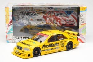Mercedes C-Class W202 #15 Ommen DTM 1994 UT Models 1:18 180943315 Kovina – slika 6 od 6