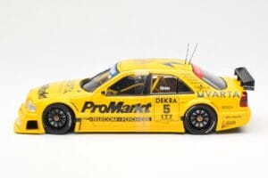Mercedes C-Class W202 #5 Team Zakspeed Grau DTM 1995 UT Models 1:18 180953305 Kovina – slika 3 od 6