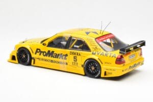 Mercedes C-Class W202 #5 Team Zakspeed Grau DTM 1995 UT Models 1:18 180953305 Kovina – slika 5 od 6
