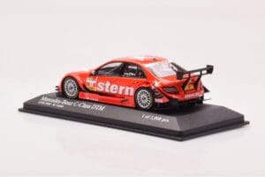 Mercedes C-Class W204 DTM Stern AMG Mercedes #17 M. Lauda DTM 2009 Minichamps 1:43 400093817 Kovina – slika 3 od 4