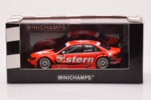 Mercedes C-Class W204 DTM Stern AMG Mercedes #17 M. Lauda DTM 2009 Minichamps 1:43 400093817 Kovina – slika 4 od 4